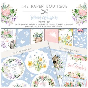 The Paper Boutique - Paper Kit - Spring whispers - Die Cut Toppers - Designpapier 