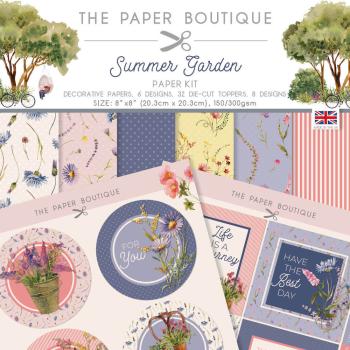 The Paper Boutique - Paper Kit - Summer Garden  - Die Cut Toppers - Designpapier 