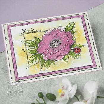 Woodware - Clear Stamps - Anemone  - Stempel 
