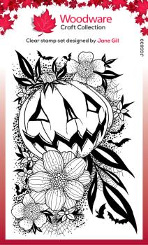 Woodware - Clear Stamps - Pumpkin Flowers  - Stempel 