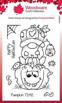 Woodware - Clear Stamps - Pumpkin Gnome  - Stempel 