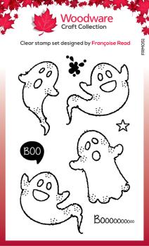 Woodware - Clear Stamps - Tiny Ghost  - Stempel 