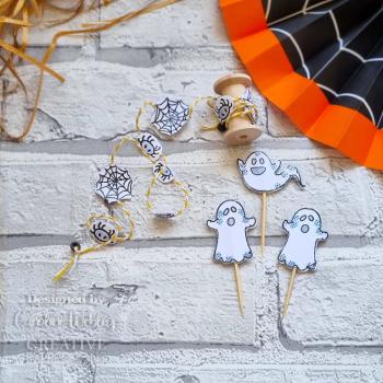 Woodware - Clear Stamps - Tiny Ghost  - Stempel 