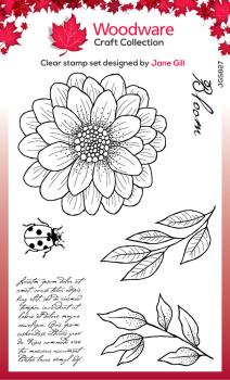 Woodware - Clear Stamps - Ditsy Daisy  - Stempel 