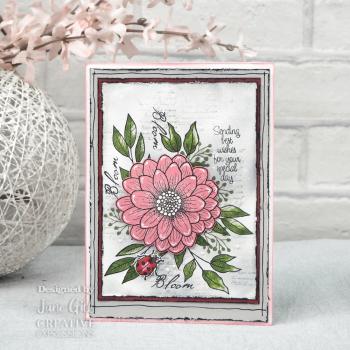 Woodware - Clear Stamps - Ditsy Daisy  - Stempel 