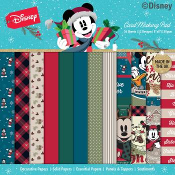 Creative Expressions - Card Making Kit 8x8 Inch - Mickey & Friends Christmas 