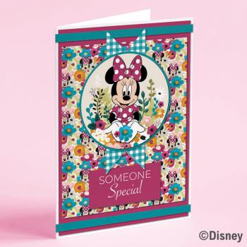 Creative Expressions - Card Making Kit 8x8 Inch - Minnie Mouse Christmas 