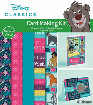 Creative Expressions - Card Making Kit 8x8 Inch - The Jungle Book 