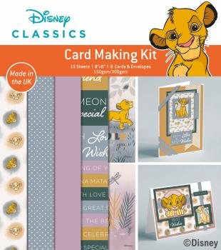 Creative Expressions - Card Making Kit 8x8 Inch - The Lion King 