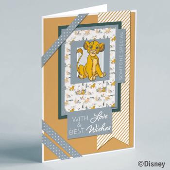 Creative Expressions - Card Making Kit 8x8 Inch - The Lion King 