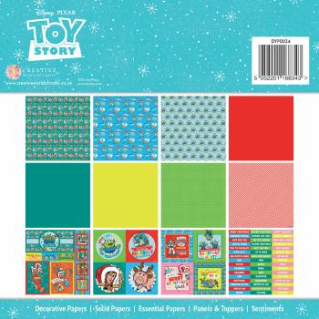 Creative Expressions - Card Making Kit 8x8 Inch - Toy Story Christmas 