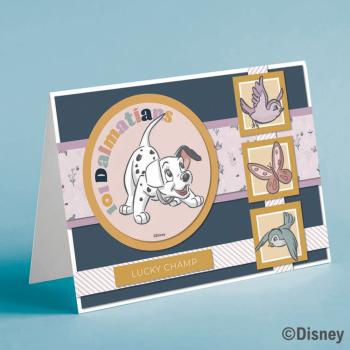 Creative Expressions - Card Making Kit 8x8 Inch - 101 Dalmatians 