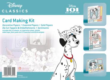 Creative Expressions - Card Making Kit A4 Box - 101 Dalmatians 