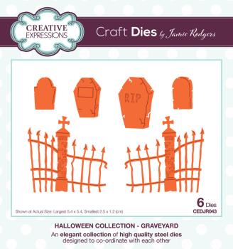 Creative Expressions - Craft Dies -  Halloween Graveyard  - Stanze