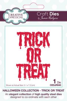 Creative Expressions - Craft Dies - Trick Or Treat - Stanze