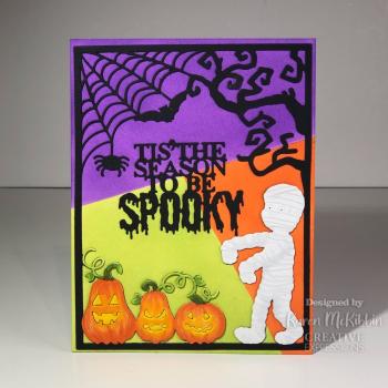 Creative Expressions - Craft Dies -  Halloween Frame  - Stanze