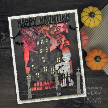 Creative Expressions - Craft Dies - Haunted House - Stanze