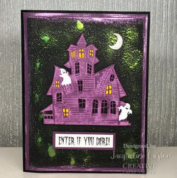 Creative Expressions - Craft Dies - Haunted House - Stanze