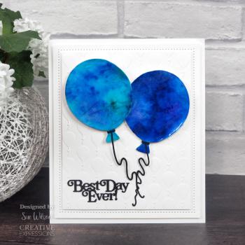 Creative Expressions - Craft Dies - Best Day Ever - Stanze