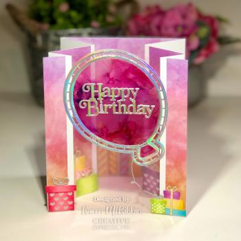 Creative Expressions - Craft Dies - Birthday Balloons - Stanze