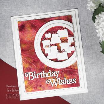 Creative Expressions - Craft Dies -  Birthday Gifts  - Stanze