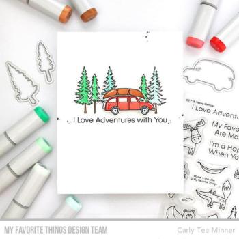 My Favorite Things Stempelset "Happy Camper" Clear Stamp Set