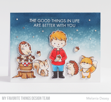 My Favorite Things Stempelset "Hoodie Weather" Clear Stamp Set