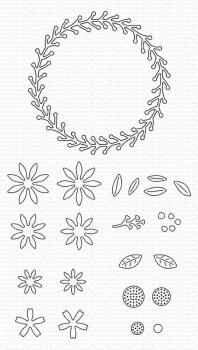 My Favorite Things Die-namics "Sunflower Wreath" | Stanzschablone | Stanze | Craft Die