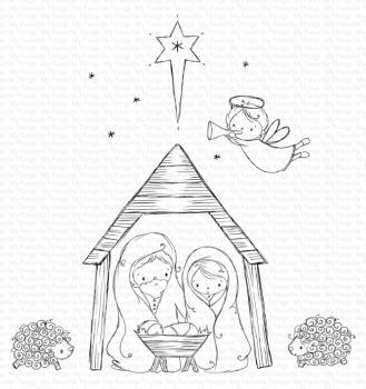 My Favorite Things Stempelset "Christmas Blessings" Clear Stamp Set
