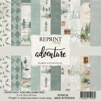 Reprint Adventure 8x8 Inch Paper Pack 