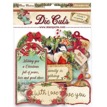 Stamperia "Classic Christmas" Die Cuts - Stanzteile
