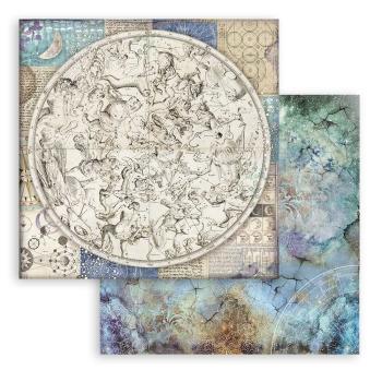 Stamperia "Cosmos Infinity" 8x8" Paper Pack - Cardstock