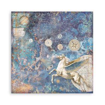 Stamperia "Cosmos Infinity Backgrounds" 8x8" Paper Pack - Cardstock