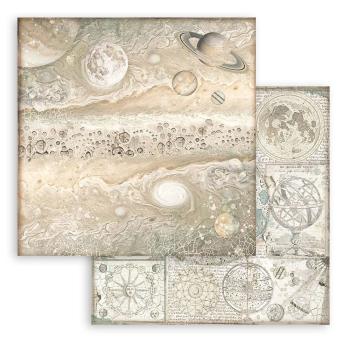 Stamperia "Cosmos Infinity Backgrounds" 8x8" Paper Pack - Cardstock