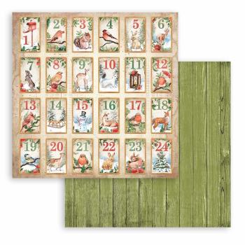 Stamperia "Romantic Home for the Holidays" 8x8" Paper Pack - Cardstock