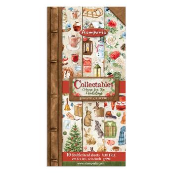 Stamperia "Home for the Holidays " 6x12" Paper Pack - Cardstock