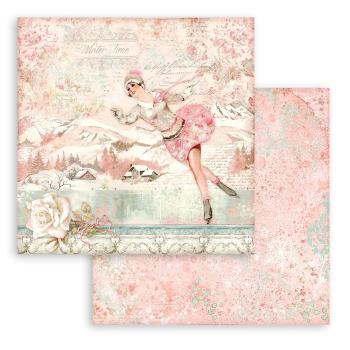 Stamperia "Sweet Winter" 8x8" Paper Pack - Cardstock