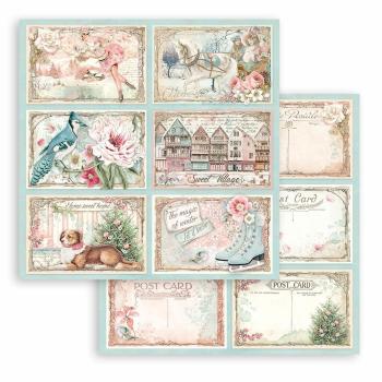 Stamperia "Sweet Winter" 8x8" Paper Pack - Cardstock