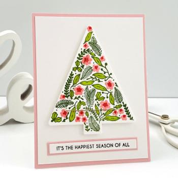 LDRS-Creative - Clear Stamps - Holiday Floral  - Stempel