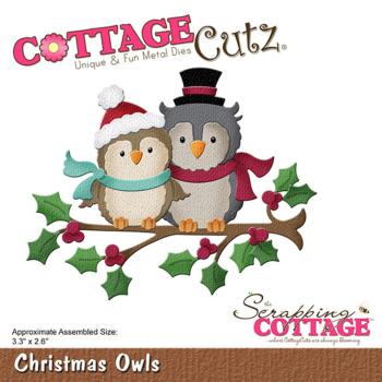 Scrapping Cottage - Dies - Christmas Owls - Stanze