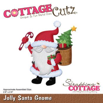 Scrapping Cottage - Dies - Jolly Santa Gnome - Stanze