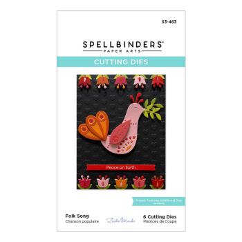 Spellbinders Dies "Folk Song " Stanzschablonen