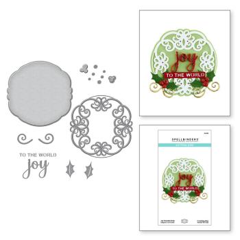 Spellbinders Dies "Joy Flourish Doily " Stanzschablonen