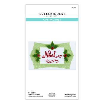 Spellbinders Dies "Noel Mini Slimline " Stanzschablonen