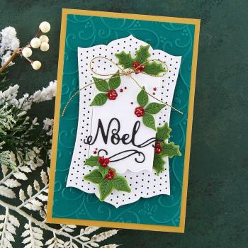 Spellbinders Dies "Noel Mini Slimline " Stanzschablonen