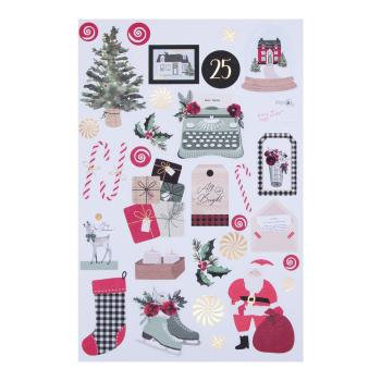 Spellbinders - Sticker Pack - "Santa Lane " - Aufkleber