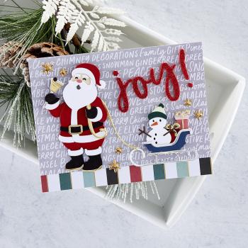 Spellbinders - Christmas Kit - "Santa Lane" - Bundle - Weihnachts-Set