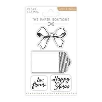 The Paper Boutique - Clear Stamp - " Gift tags" - Stempel