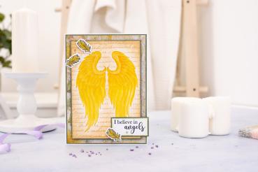 Crafters Companion - Angel Blessings - Clear Stamps