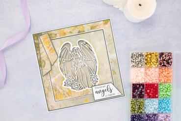 Crafters Companion - Angel Blessings - Clear Stamps